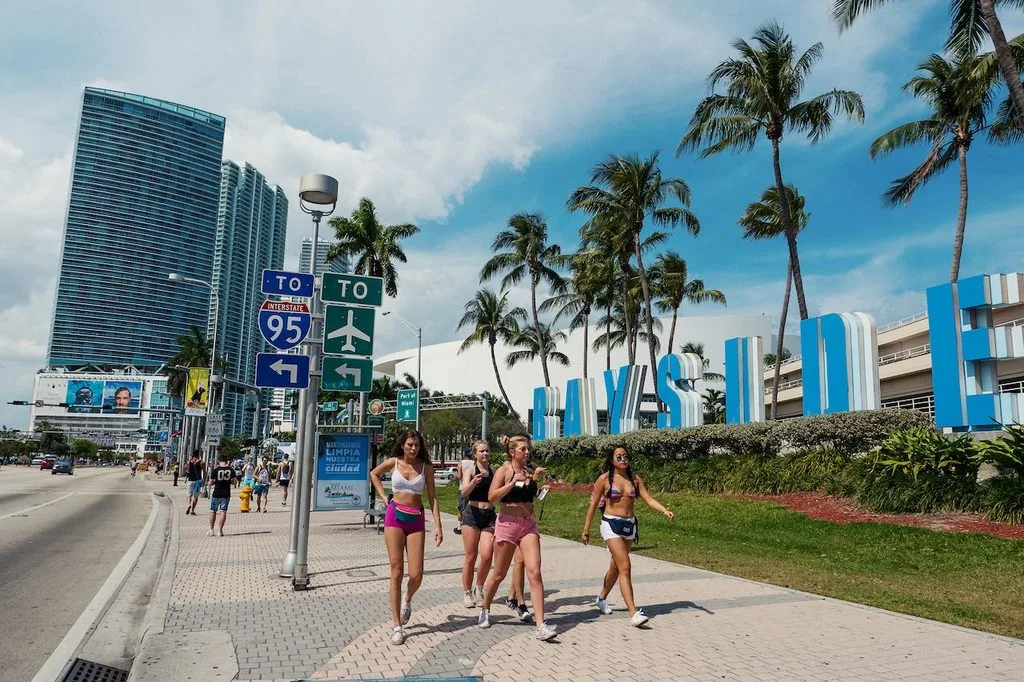Una nota sobre caminar en Miami